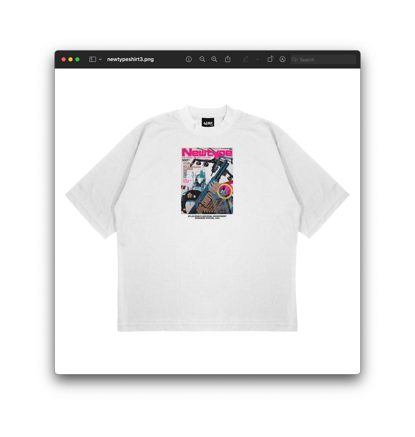 Newtype Archival Tee's