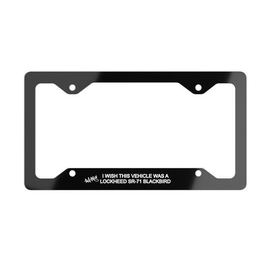 AB License Plate Frame.