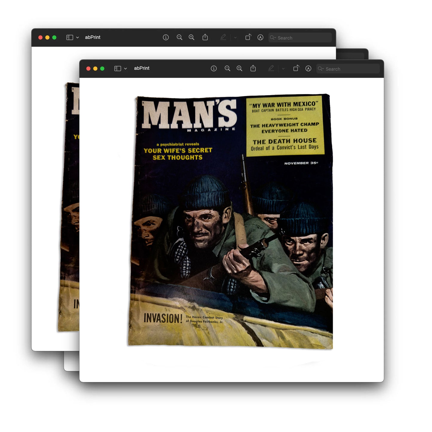 Pulp Magazines for Men