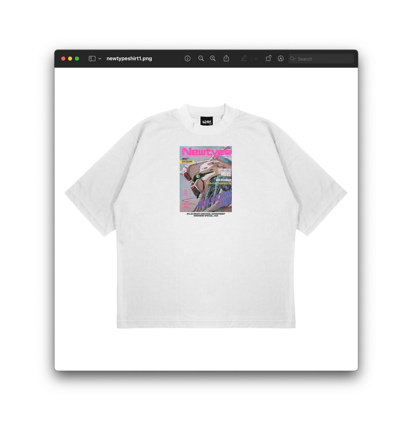 Newtype Archival Tee's