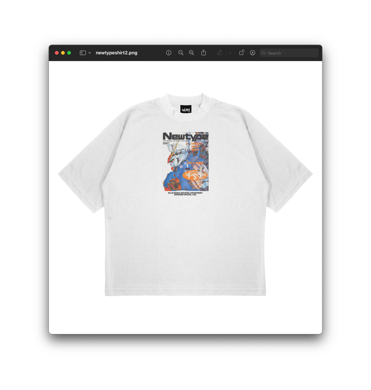 Newtype Archival Tee's